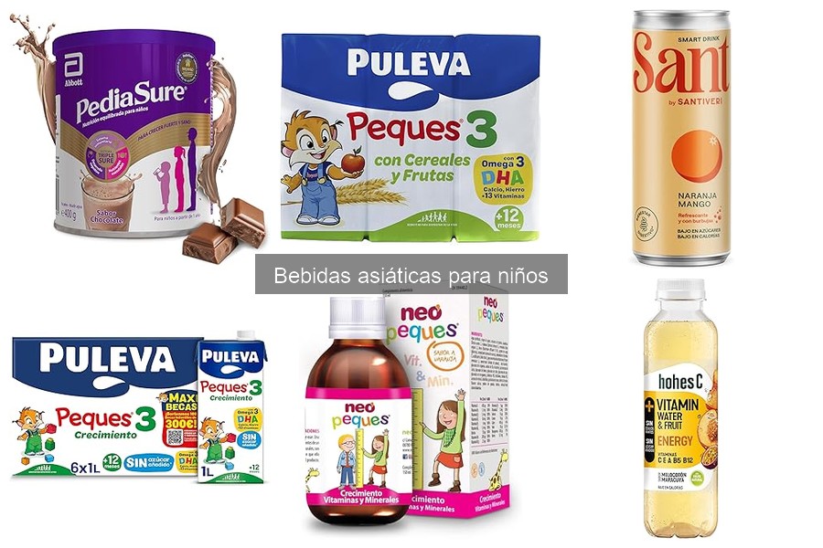 Cómo introducir bebidas asiáticas en la dieta de los niños
