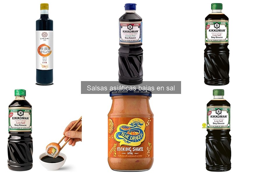 Cómo leer etiquetas de salsas asiáticas bajas en sal