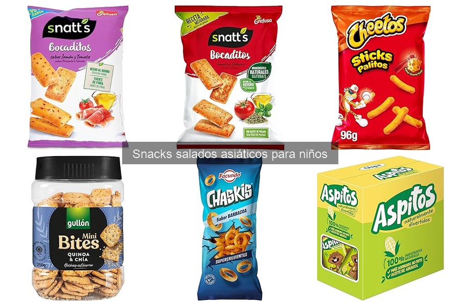 Cómo leer etiquetas de snacks asiáticos para niños