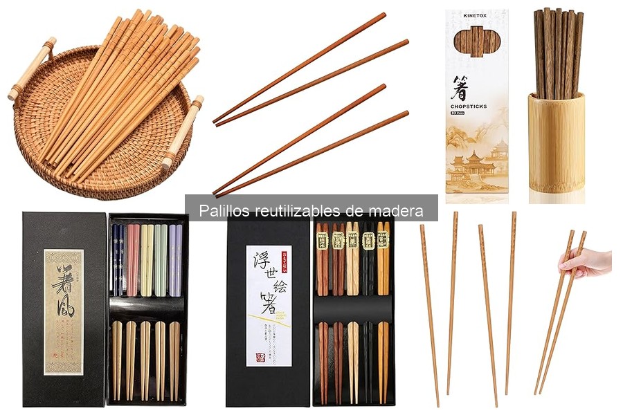Cómo Limpiar y Mantener Palillos Reutilizables de Madera