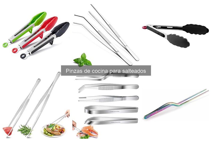 Cómo limpiar y mantener pinzas de cocina para salteados