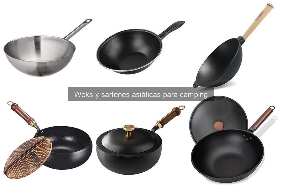 Cómo limpiar y mantener un wok o sartén asiática para camping