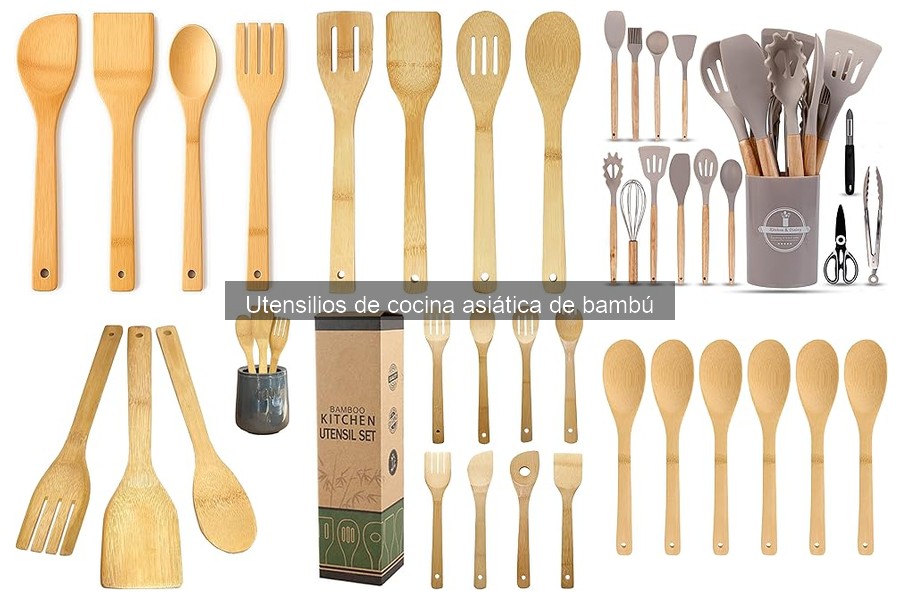 Cómo limpiar y mantener utensilios de cocina de bambú