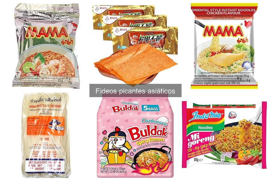 Cómo preparar fideos picantes asiáticos fácilmente