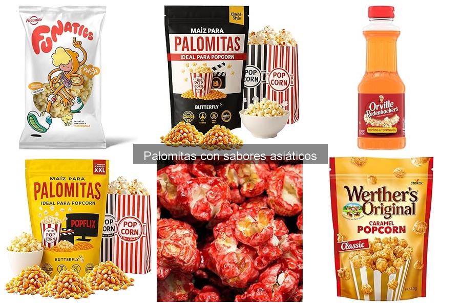 Cómo preparar palomitas con sabores asiáticos en casa