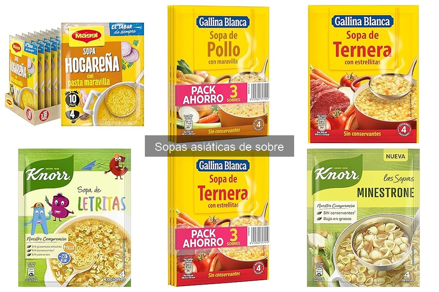 Cómo preparar sopas asiáticas de sobre fácilmente