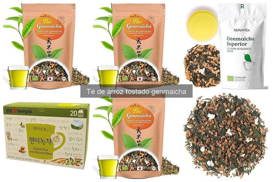 Cómo preparar té de arroz tostado genmaicha en casa