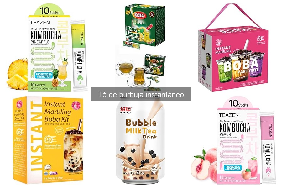 Cómo preparar té de burbuja instantáneo delicioso y fácil