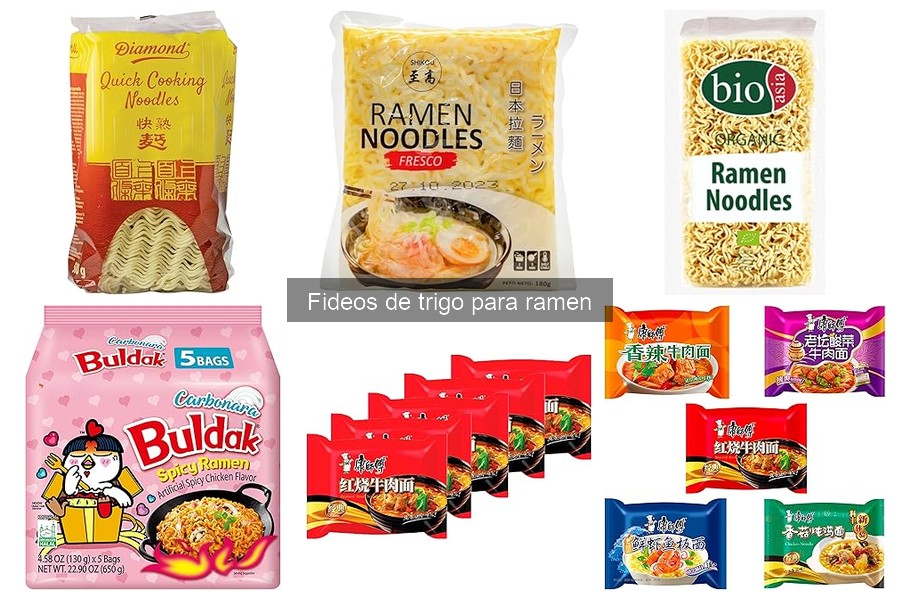 Cómo saber si los fideos de trigo para ramen están en mal estado