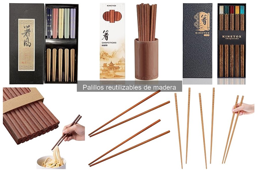 Cómo seleccionar los mejores palillos reutilizables de madera