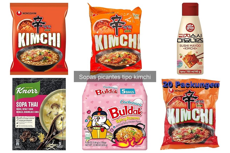 Cómo servir sopa picante tipo kimchi en tu cena