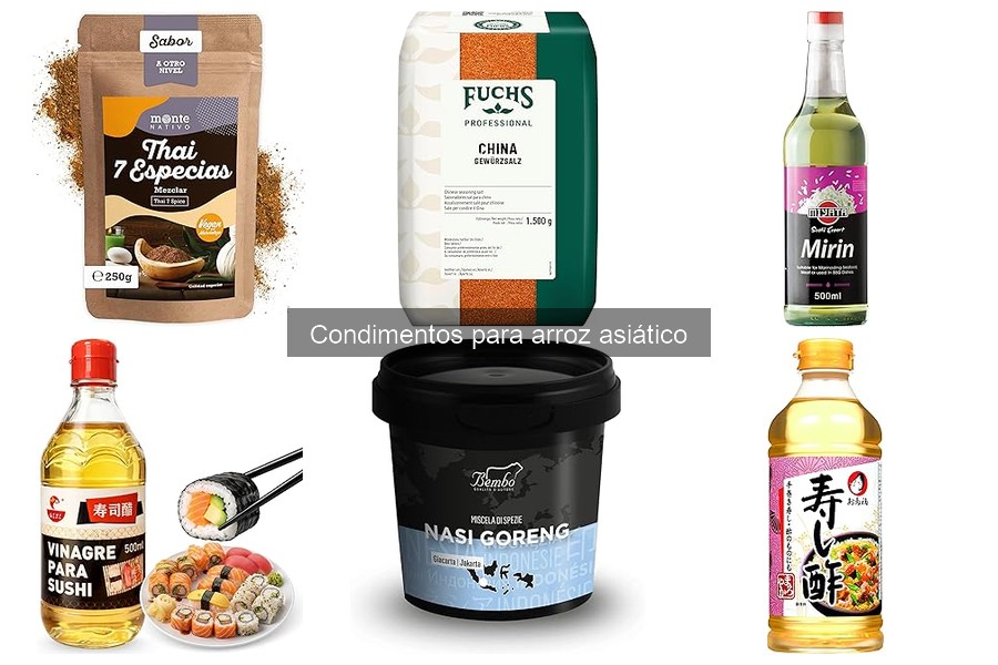 Cómo usar condimentos en el arroz asiático de forma deliciosa