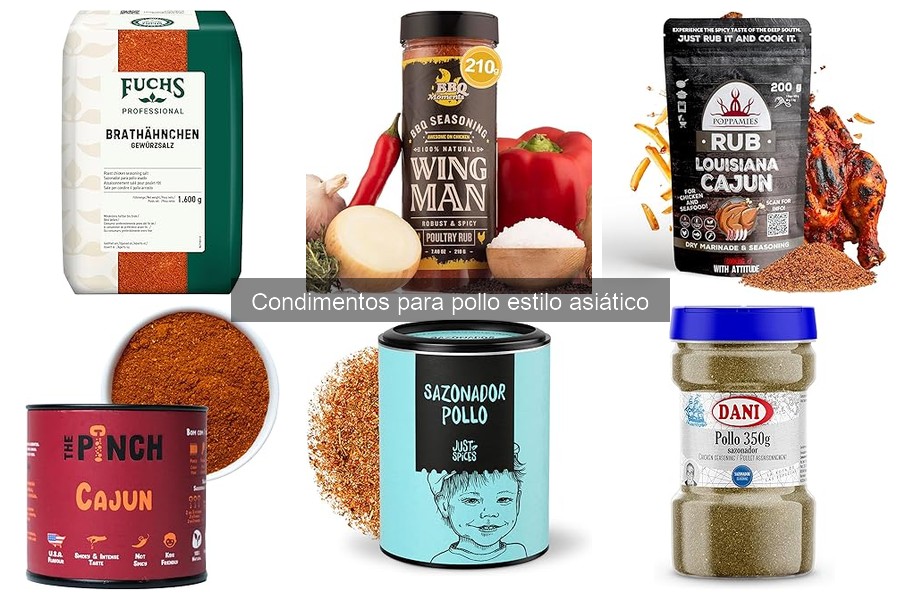 Cómo usar condimentos para pollo estilo asiático