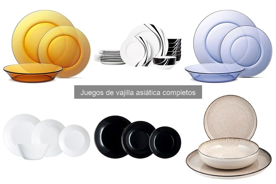 Cómo usar correctamente la vajilla asiática en casa