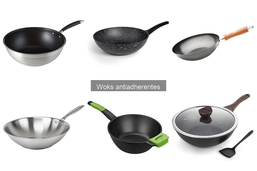 Cómo usar correctamente un wok antiadherente en casa