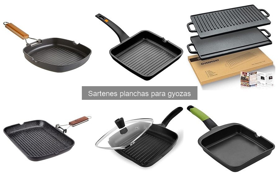 Cómo usar correctamente una sartén plancha para gyozas