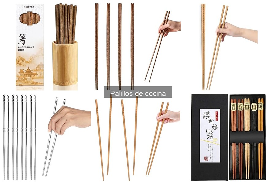 Cómo usar palillos de cocina correctamente para principiantes