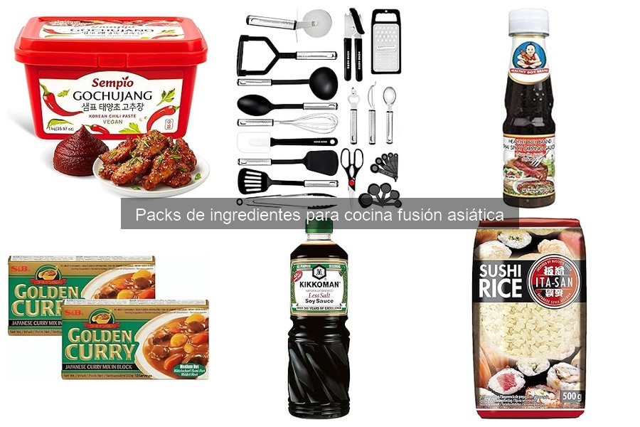 Cómo usar un pack de ingredientes para cocinar asiático
