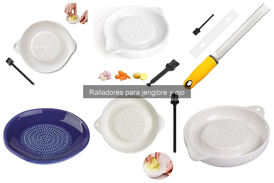 Cómo usar un rallador de jengibre y ajo eficazmente