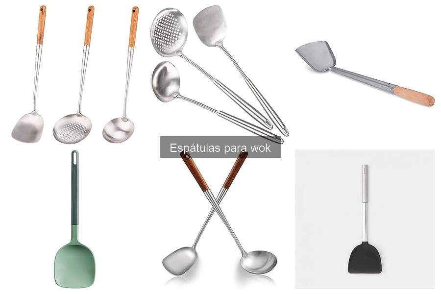 Cómo usar una espátula para wok de forma efectiva