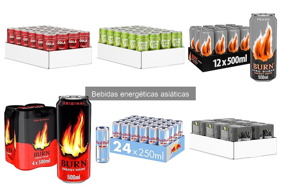 Cómo utilizar bebidas energéticas asiáticas de forma efectiva