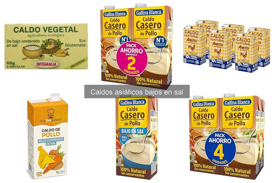 Cómo utilizar caldos asiáticos bajos en sal en tus recetas