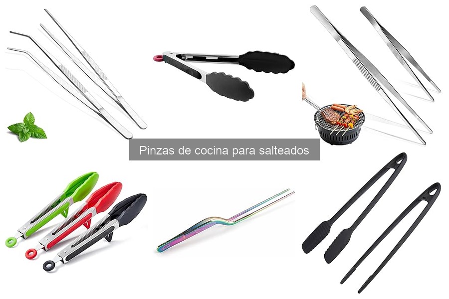 Cómo utilizar pinzas de cocina para salteados correctamente