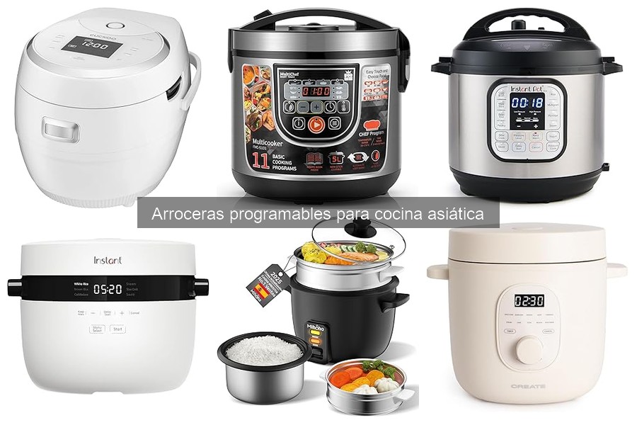 Comparativa: Arroceras programables vs. ollas eléctricas