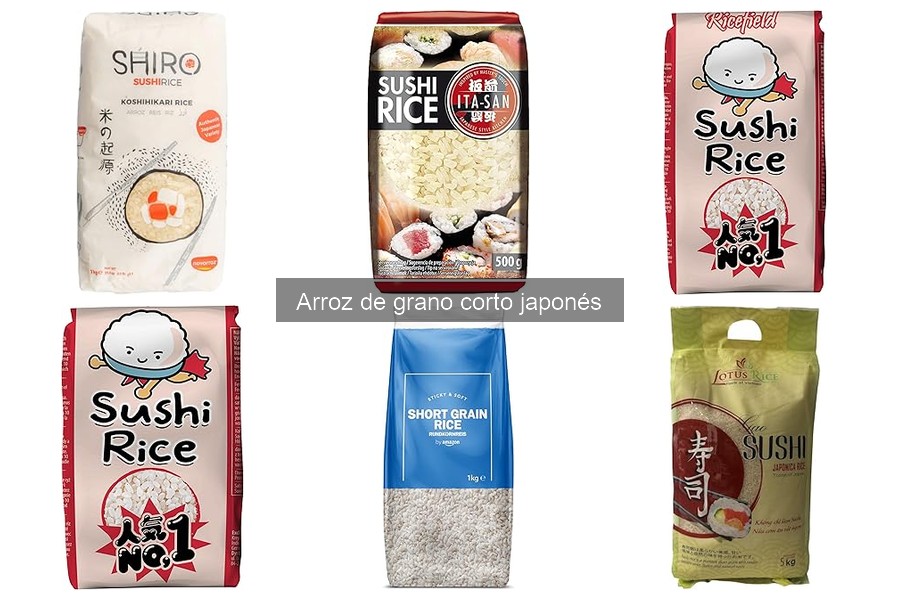Comparativa: Arroz de Grano Corto Japonés vs Integral