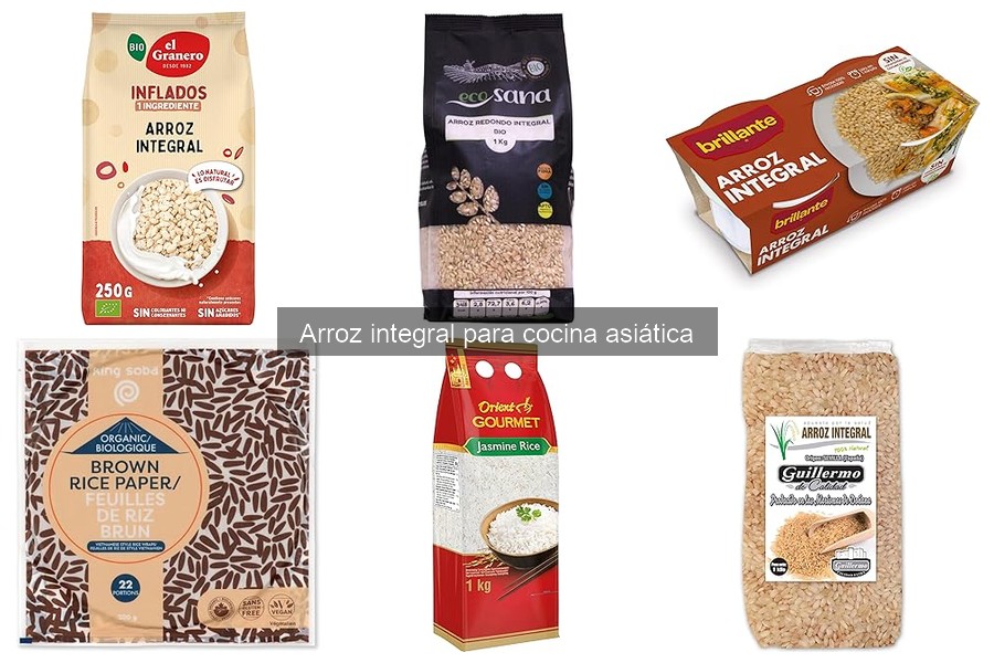 Comparativa: Arroz Integral vs. Arroz Blanco en Cocina Asiática