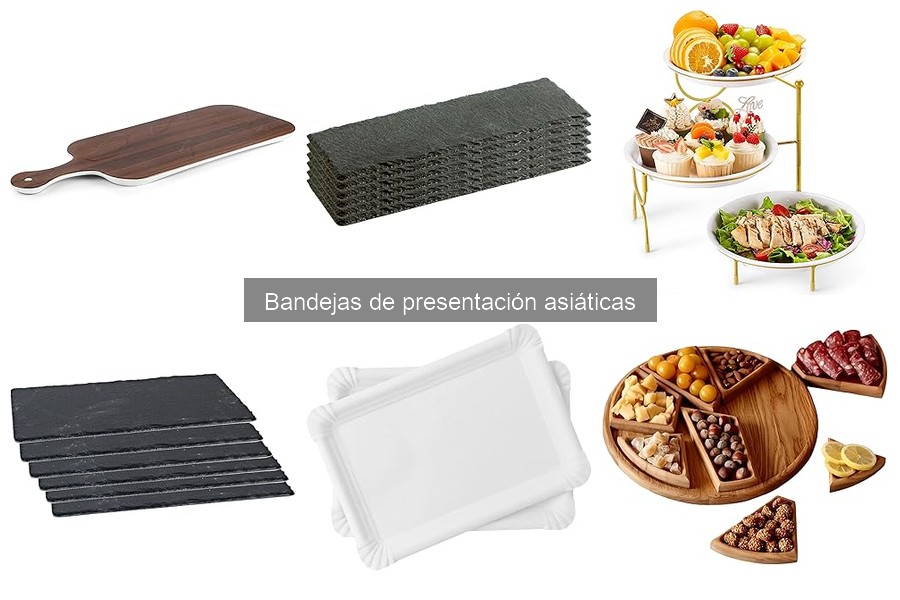Comparativa: Bandejas de Cerámica vs. Bambú para Presentación