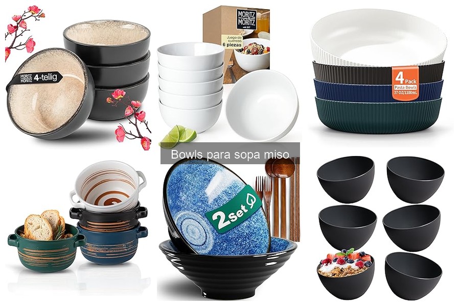 Comparativa: Bowls de Cerámica vs Plástico para Sopa Miso