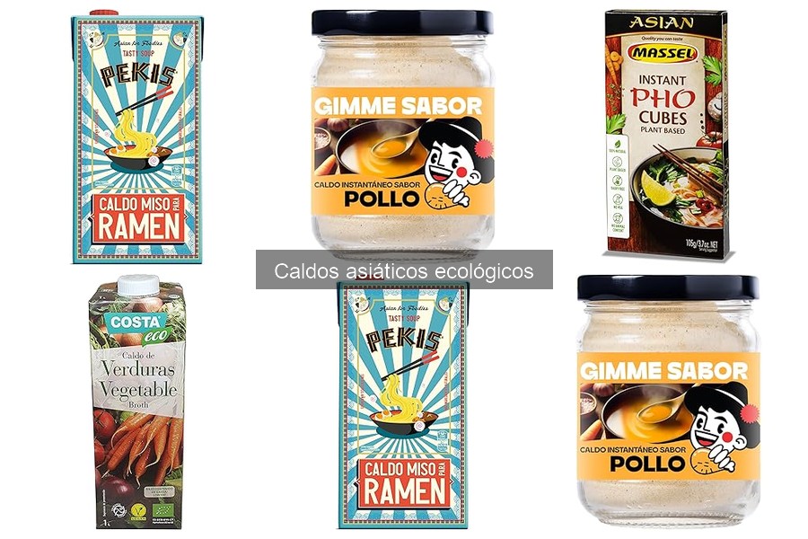 Comparativa: caldos asiáticos ecológicos vs. caseros