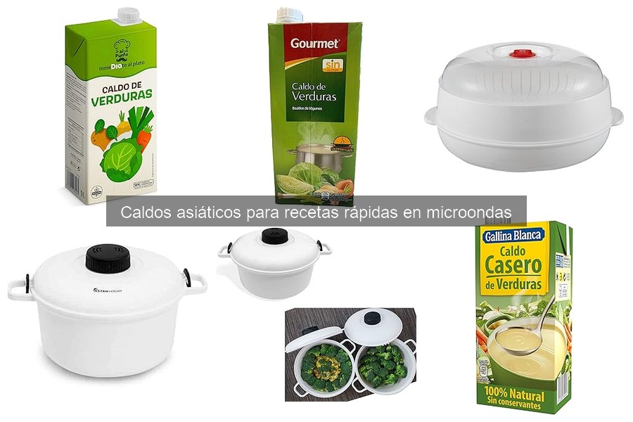 Comparativa: Caldos refrigerados vs. en polvo asiáticos