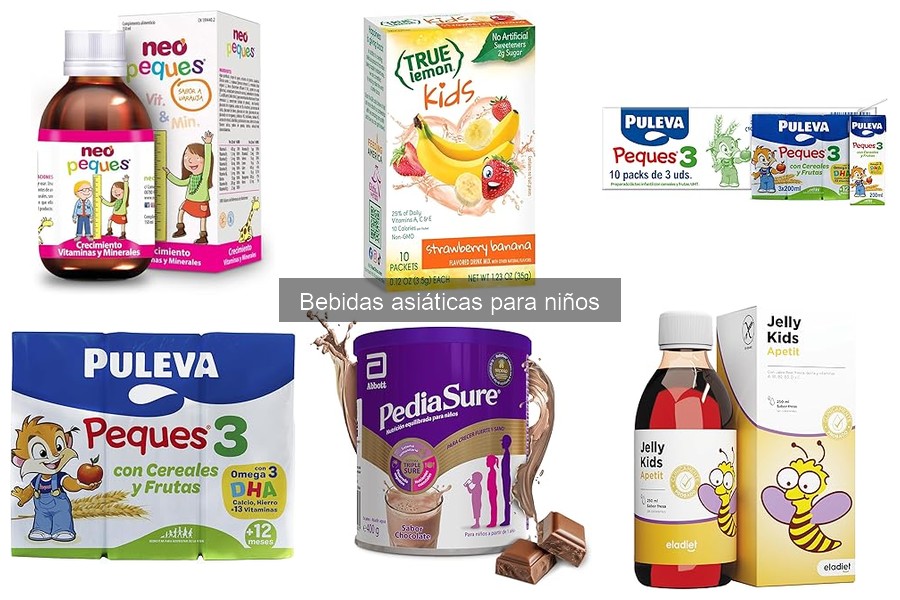 Comparativa de Bebidas Asiáticas para Niños: Marcas Destacadas