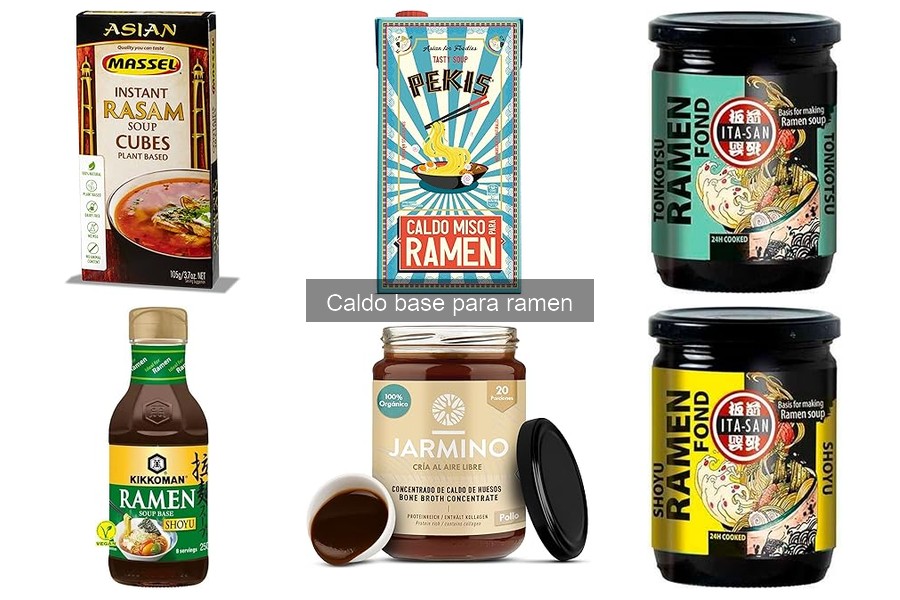 Comparativa de caldos caseros y envasados para ramen