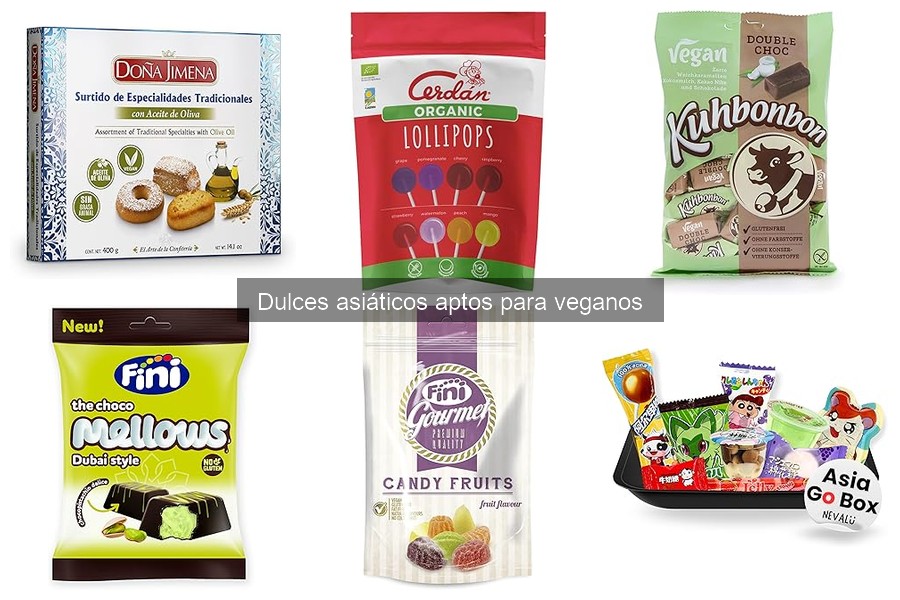 Comparativa de Dulces Asiáticos Veganos: Mejores Marcas y Sabores