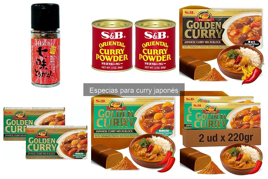 Comparativa de Especias para Curry Japonés: Sabor y Calidad