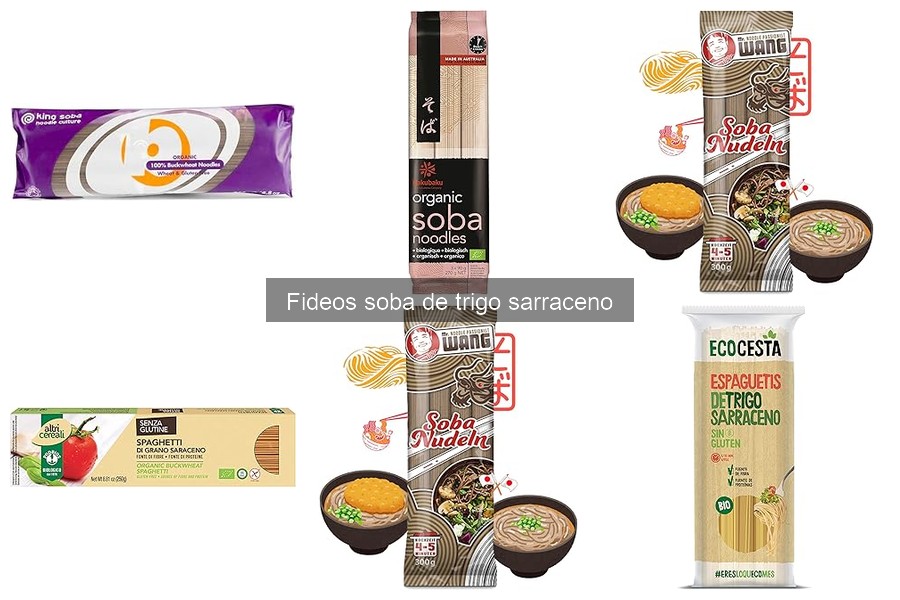 Comparativa de Fideos Soba de Trigo Sarraceno: Mejores Marcas