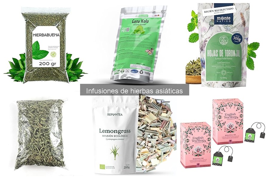 Comparativa de infusiones de hierbas asiáticas: precios y opiniones