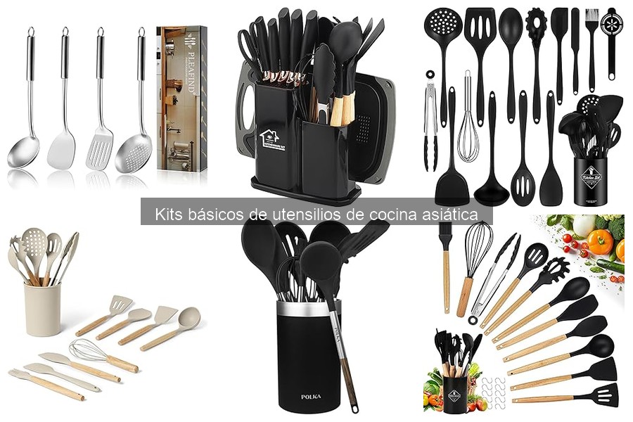 Comparativa de Kits de Utensilios de Cocina Asiática