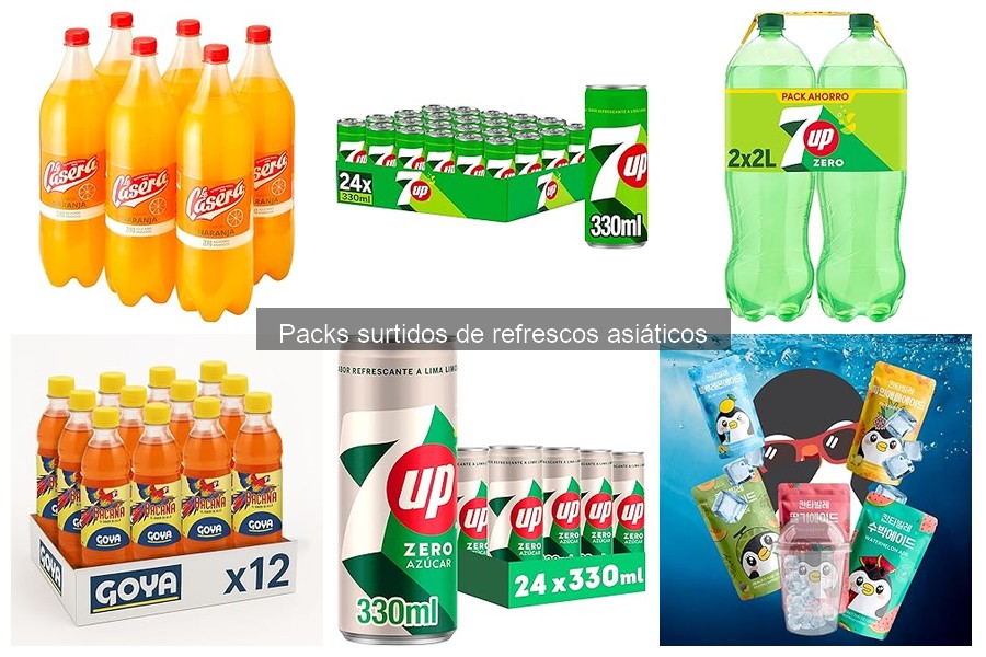 Comparativa de las Mejores Marcas de Refrescos Asiáticos