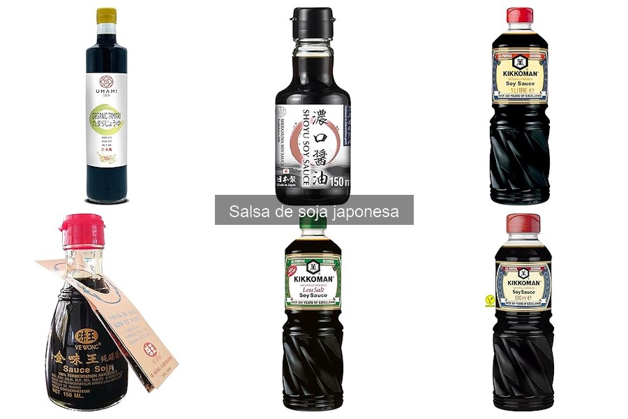Comparativa de las Mejores Salsas de Soja Japonesa