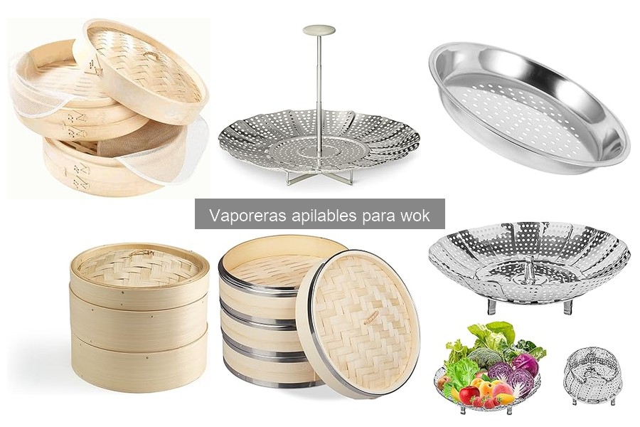 Comparativa de las Mejores Vaporeras Apilables para Wok