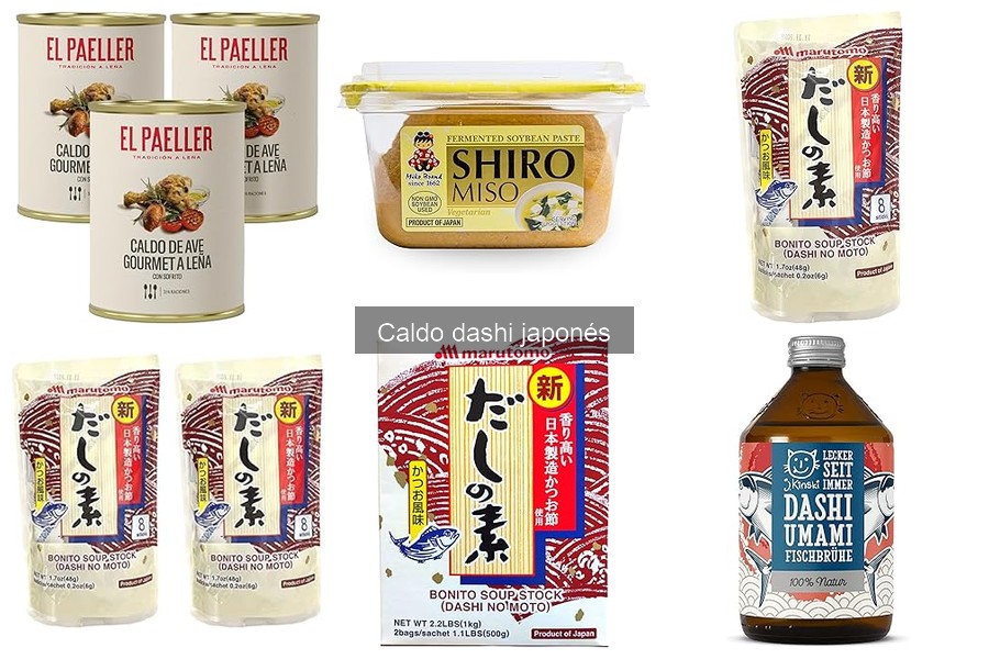 Comparativa de los mejores caldos dashi listos para usar