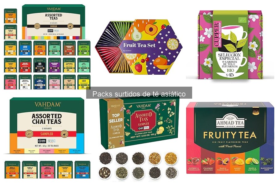Comparativa de los Mejores Packs de Té Asiático
