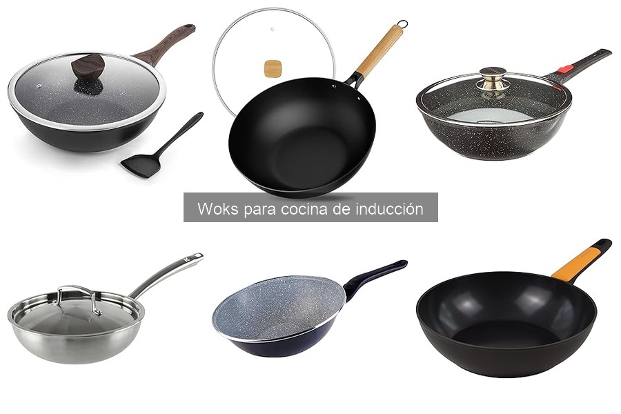 Comparativa de los mejores woks para inducción en 2023
