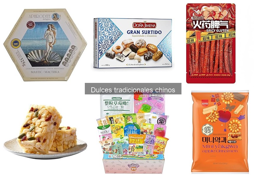 Comparativa de marcas de dulces tradicionales chinos