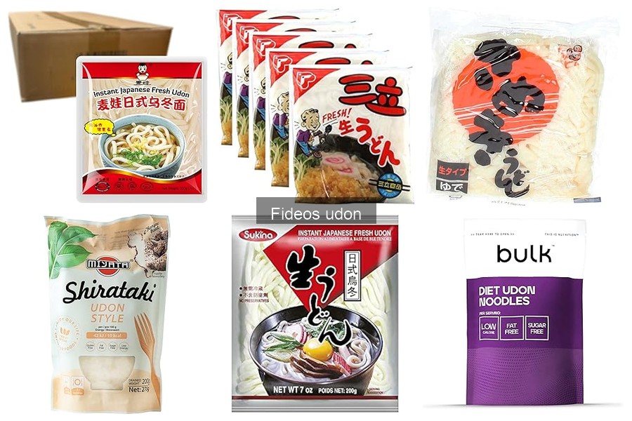 Comparativa de marcas de fideos udon: calidad y precio