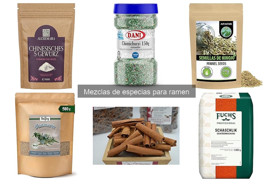 Comparativa de mezclas de especias para ramen: ¿Cuál elegir?